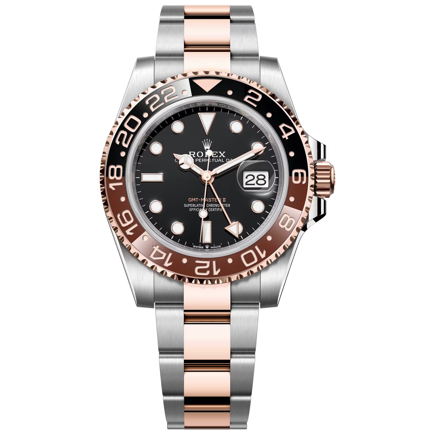 rolex gmt-master ii rootbeer 40mm unworn 2025 126711chnr-0002