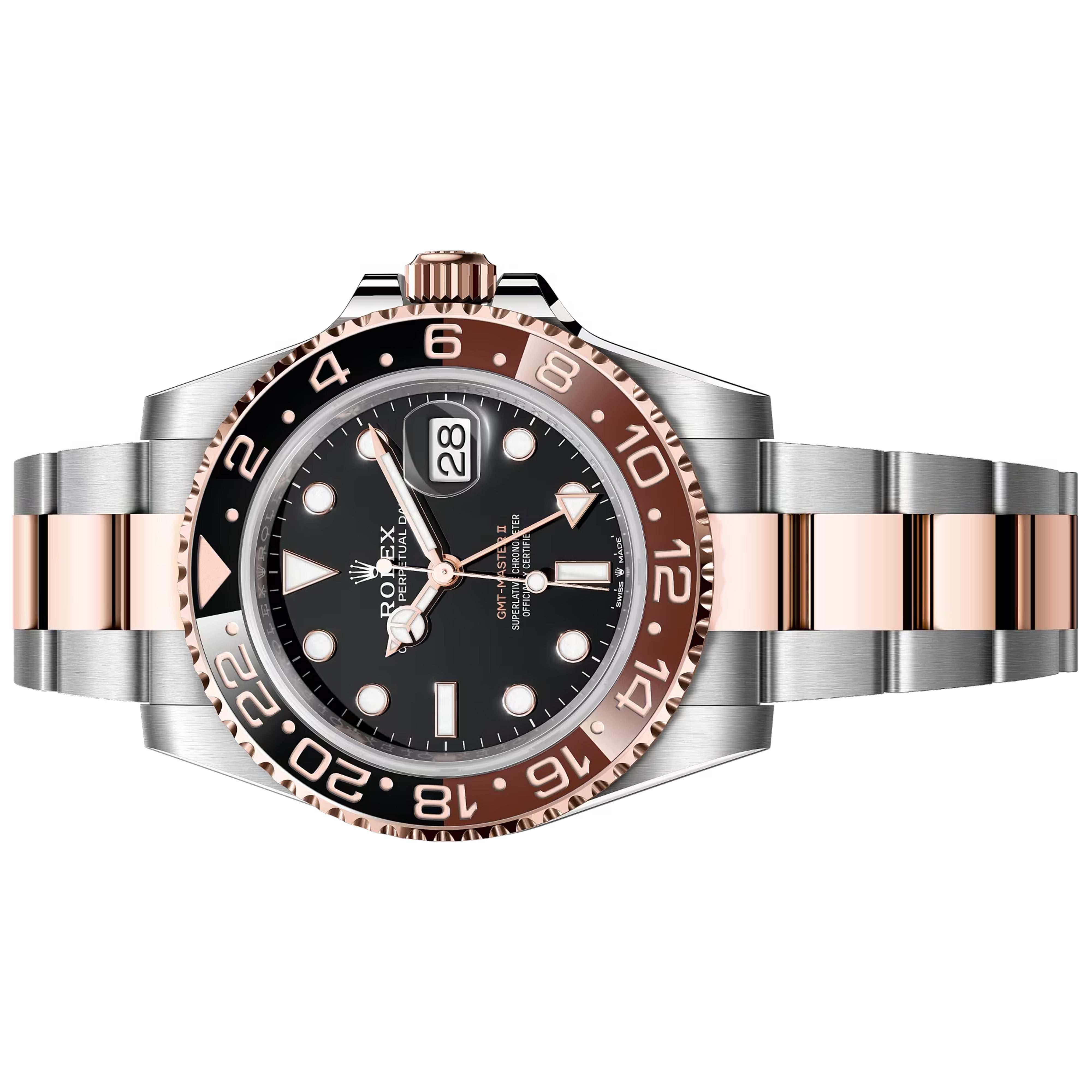 Rolex GMT-Master II Rootbeer 40mm Unworn 2026 Rosgold and Steel 126711CHNR-0002