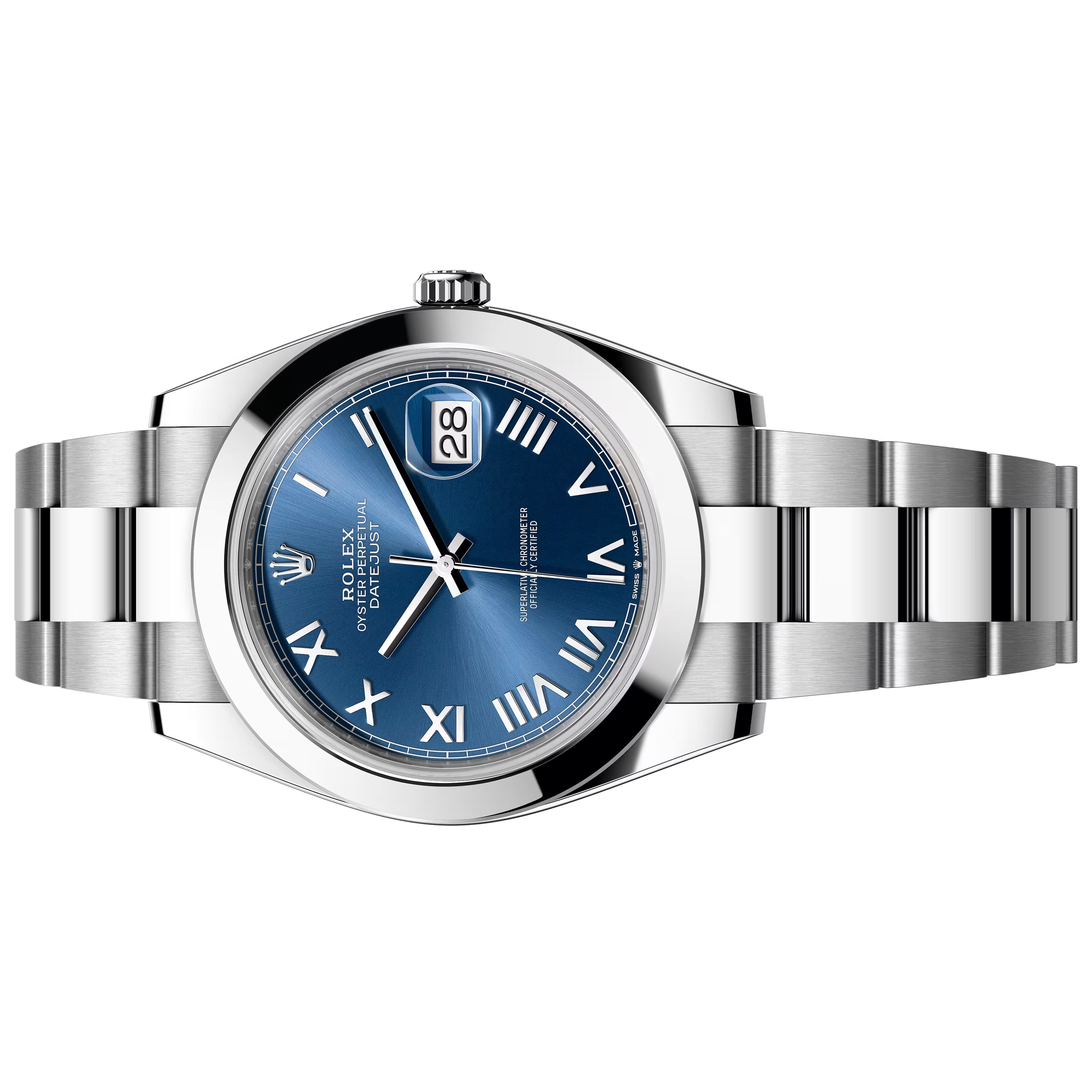 Rolex Datejust 41mm Wimbledon، سوار أويستر غير ملبوس 2026، 126300-0029