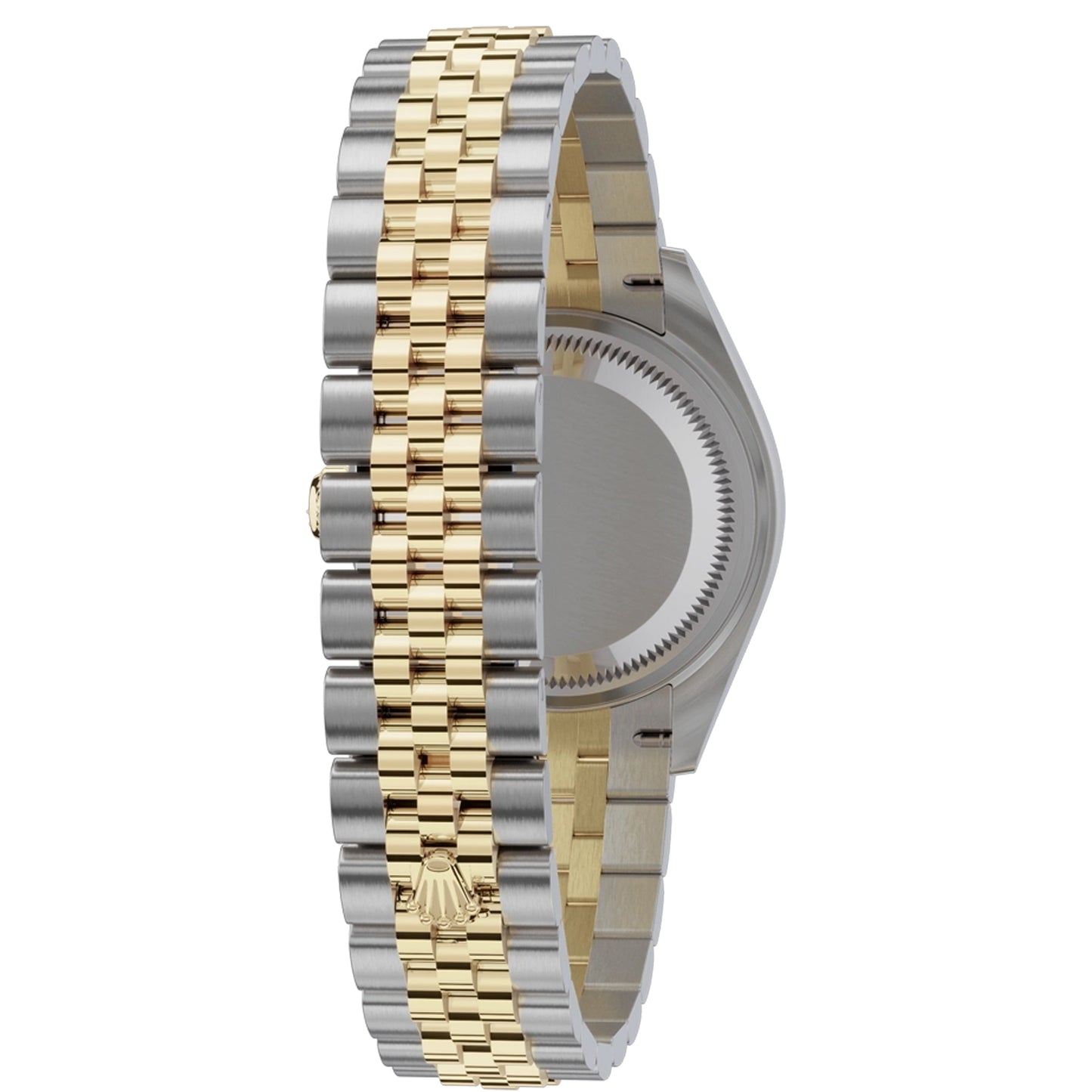 rolex datejust 31mm silver unworn 2025  number 6 diamond yellow gold  31mm 278273-0004
