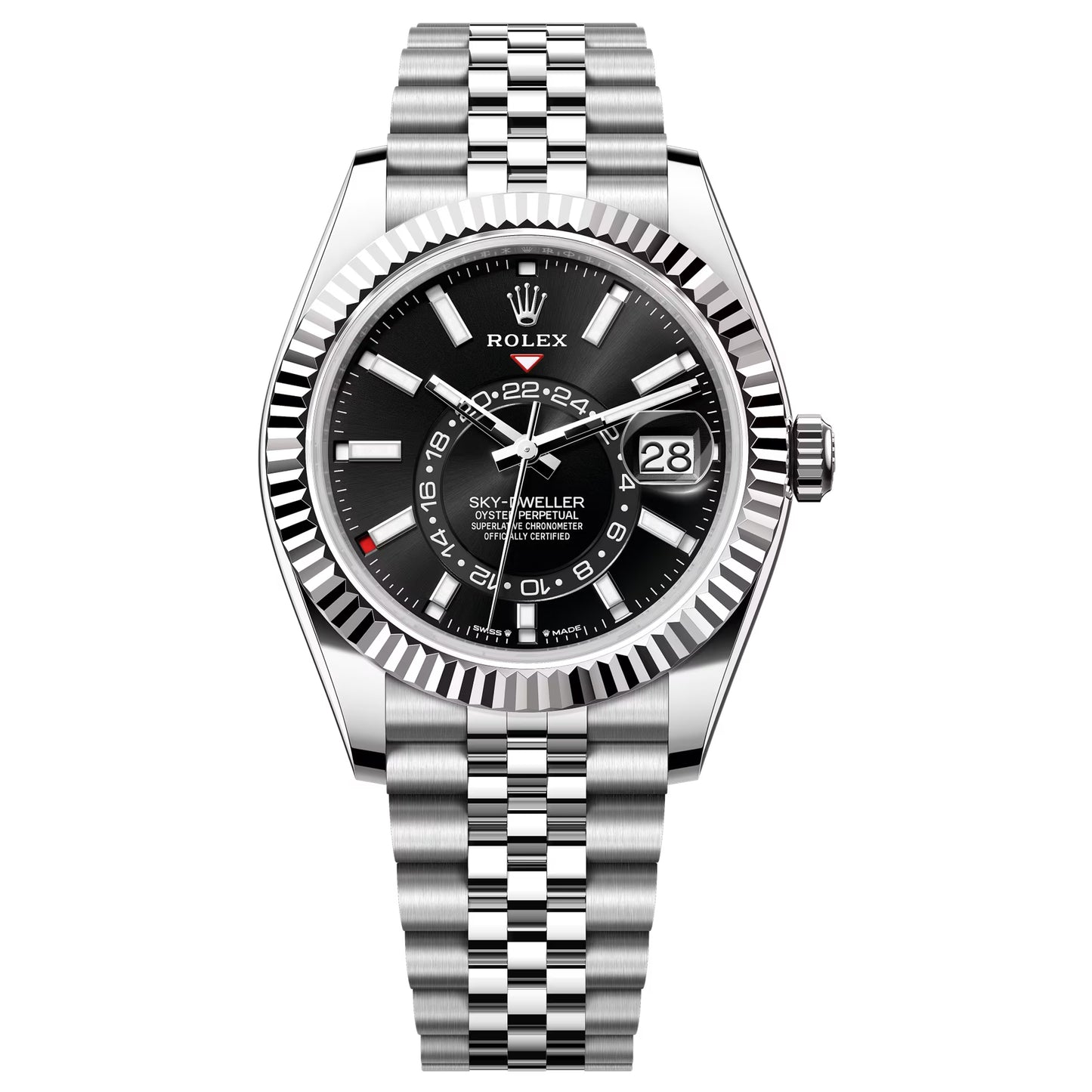 rolex sky-dweller 42mm ,unworn 2025 black 336934-0008 jubilee