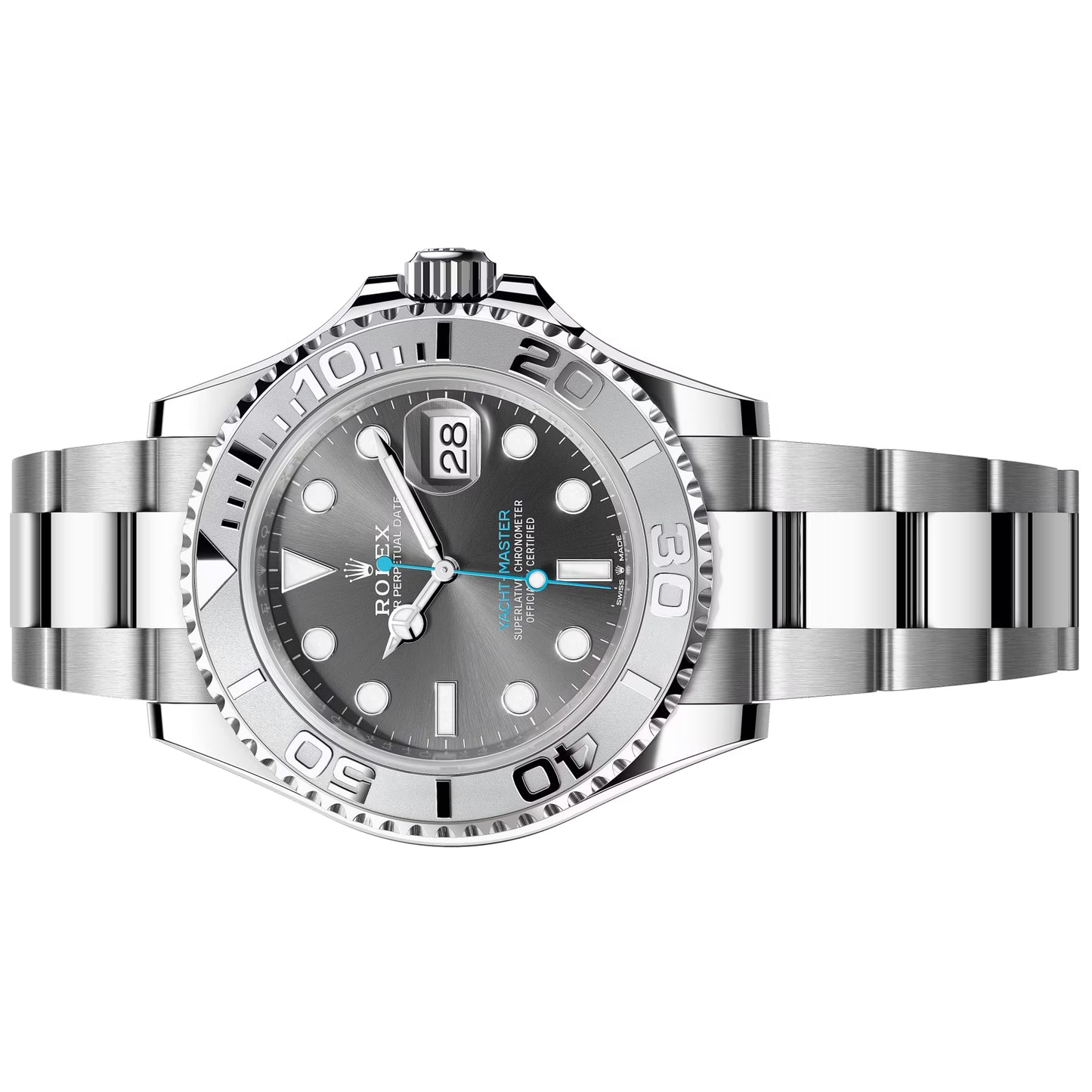rolex yacht-master 40mm unworn 2025 grey (slate) 126622-0001