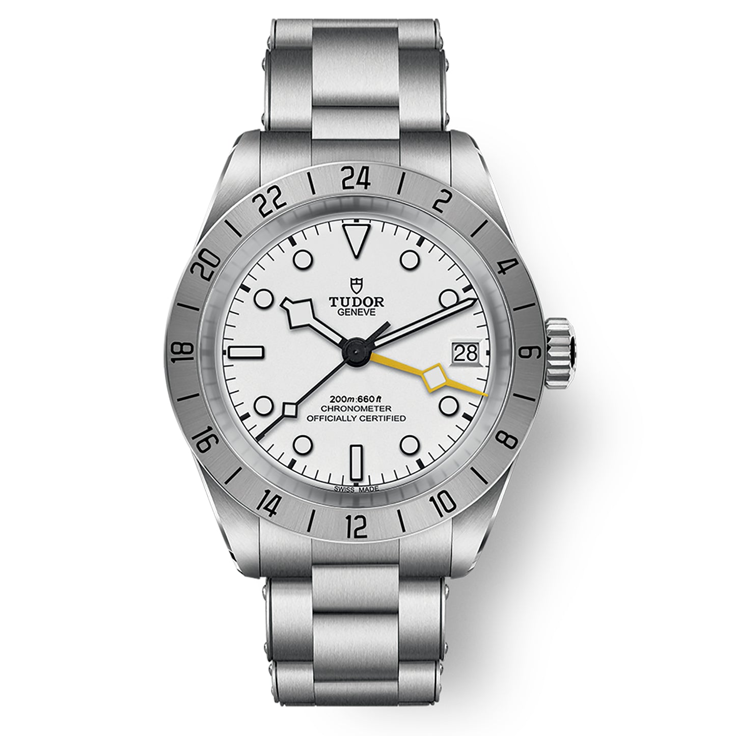 tudor black bay pro 39mm  unworn 2025 stainless steel white m79470-0004