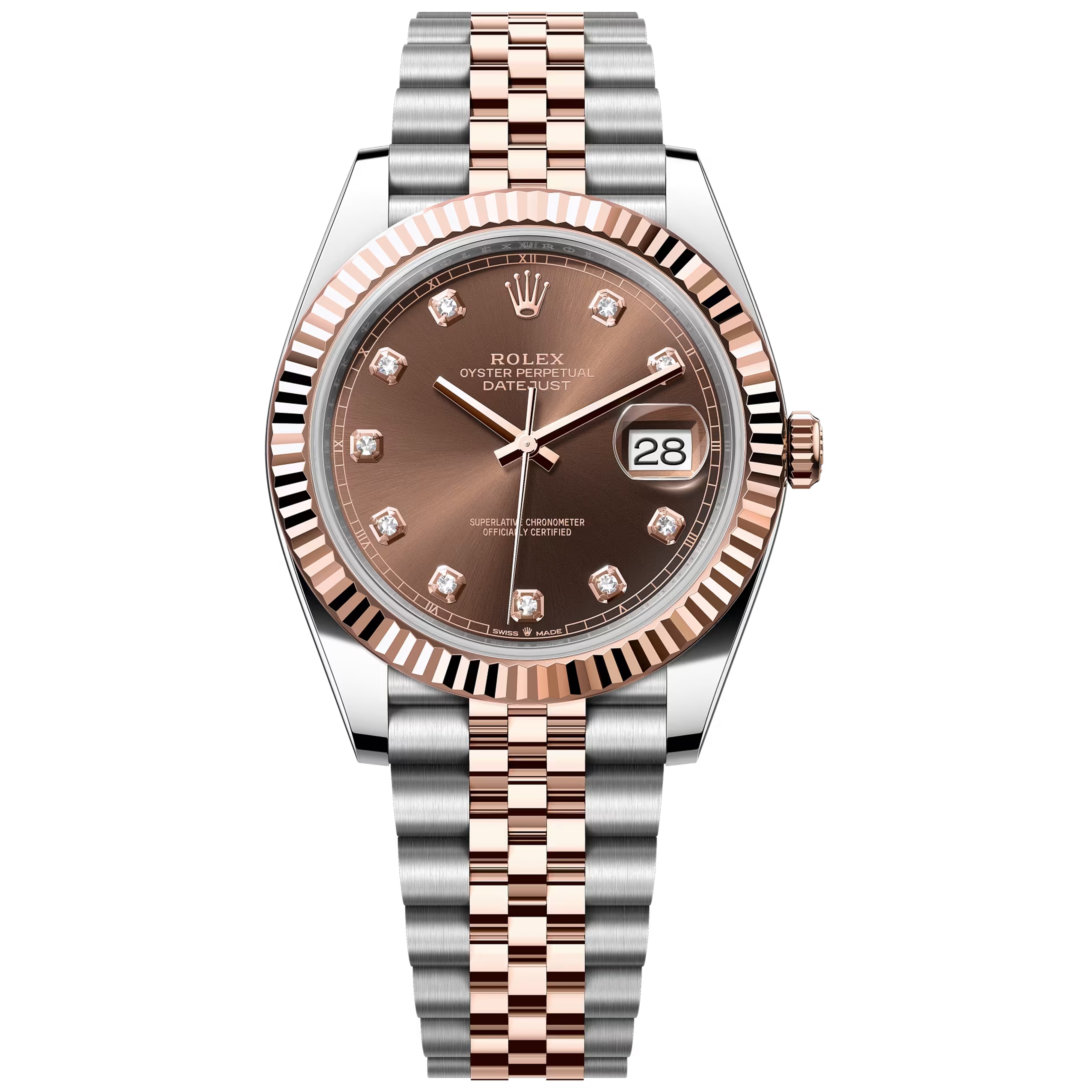Rolex Datejust 41mm 126331-0004 Chocolate Diamond Jubilee Pre-Owned