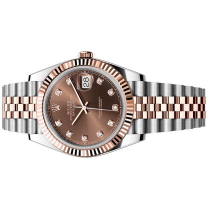Rolex Datejust 41mm 126331-0004 Chocolate Diamond Jubilee Pre-Owned