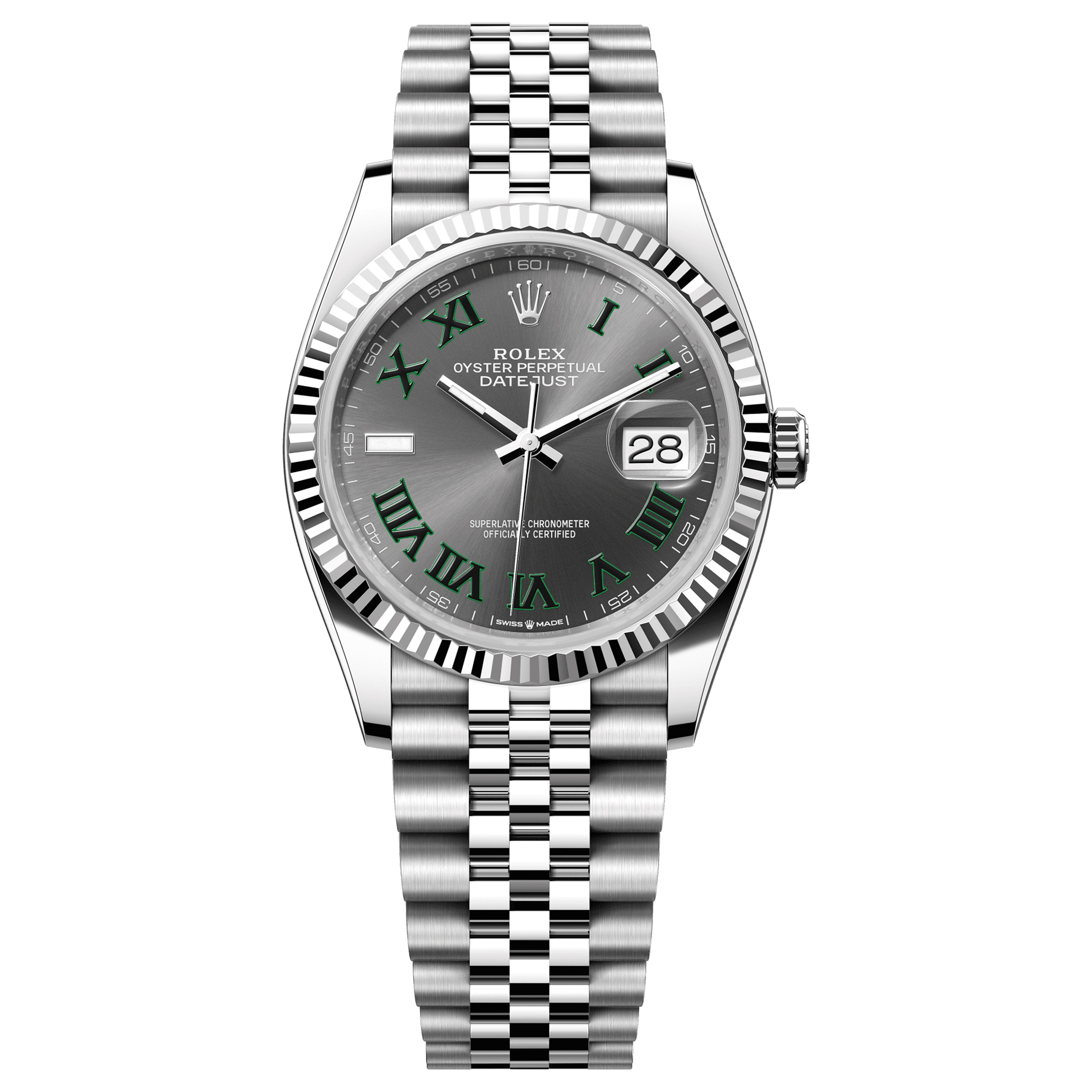 Rolex Datejust 36mm 2025 Unworn 126234-0045 Wimbledon Dial - Luxury Address Watches